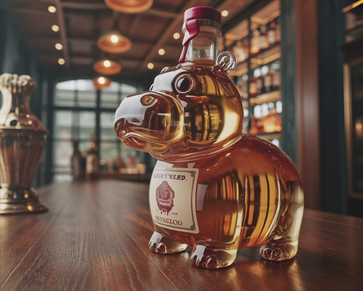 Whisky-Dekanter | Nilpferd