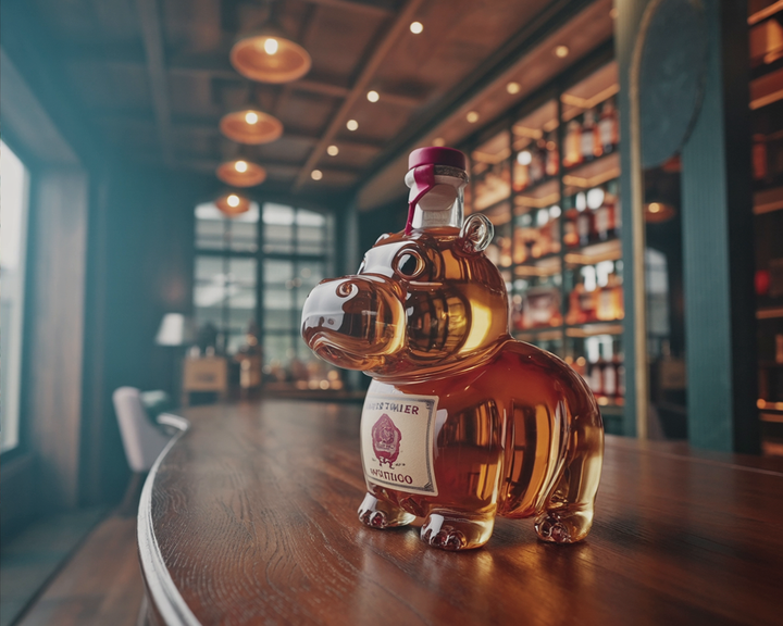 Whisky-Dekanter | Nilpferd