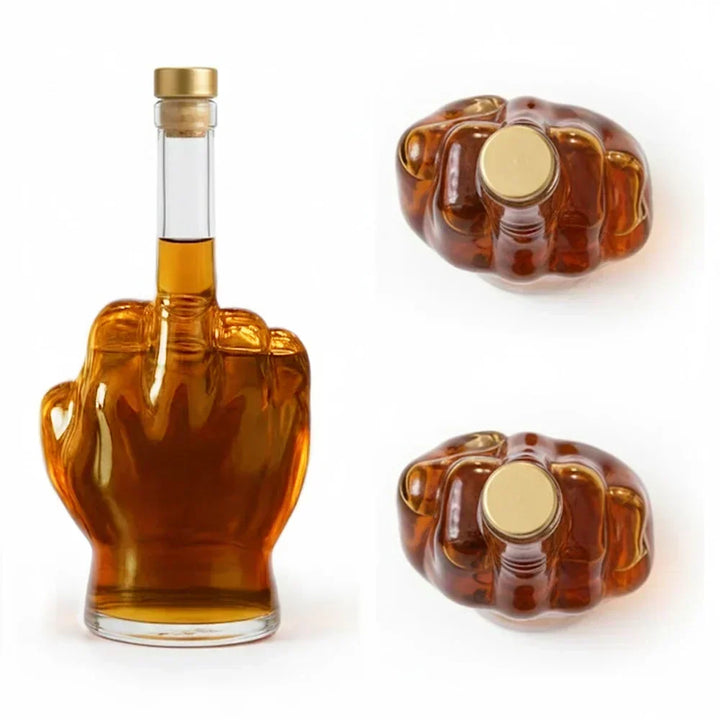 Whisky-Dekanter | Mittelfinger