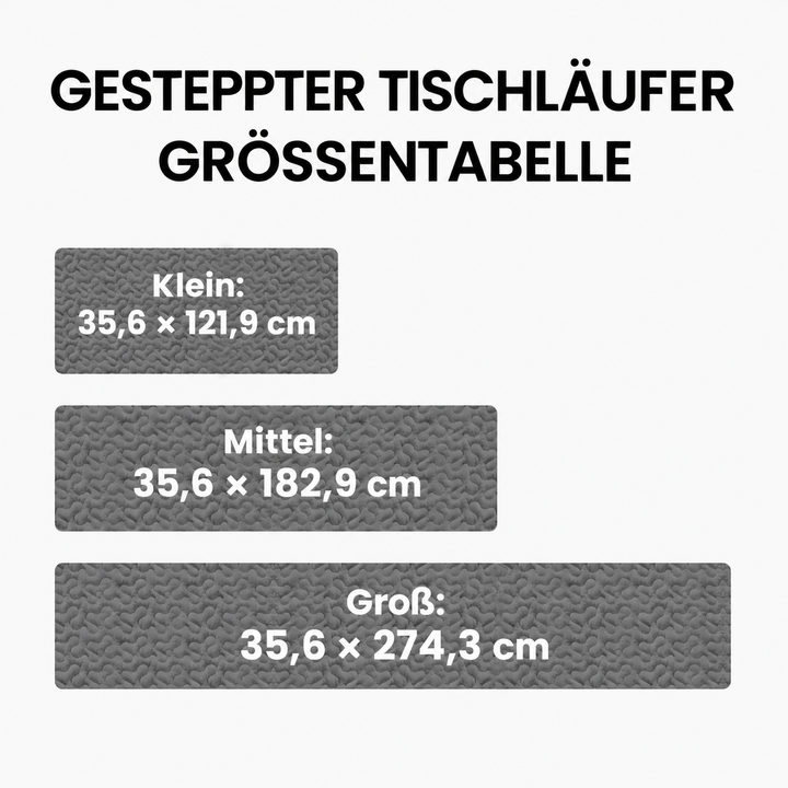Gesteppter Tischläufer – Gemütlicher Herbstpfad