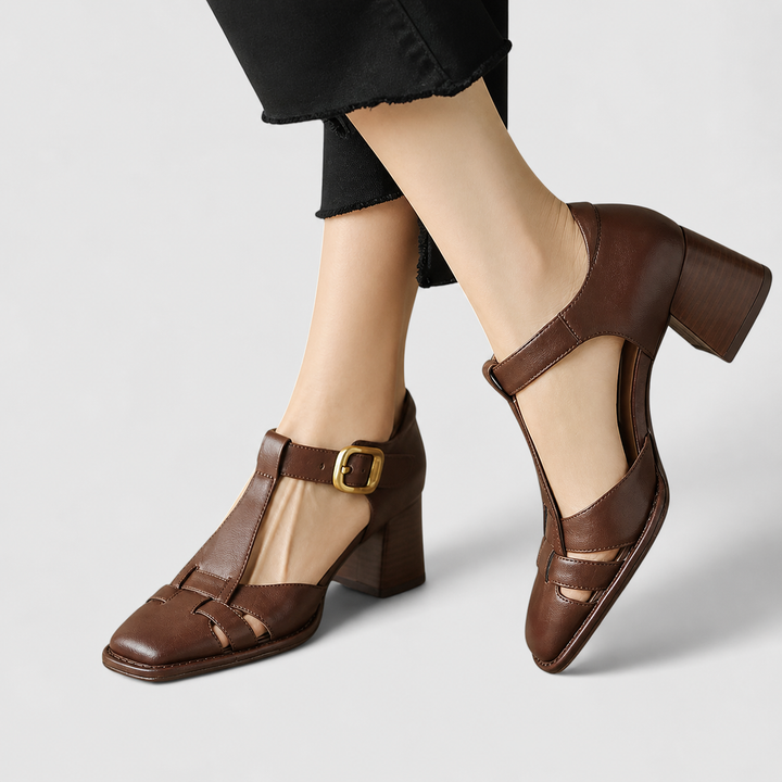 Klara | Scarlett – Orthopedic T-Strap Sandals