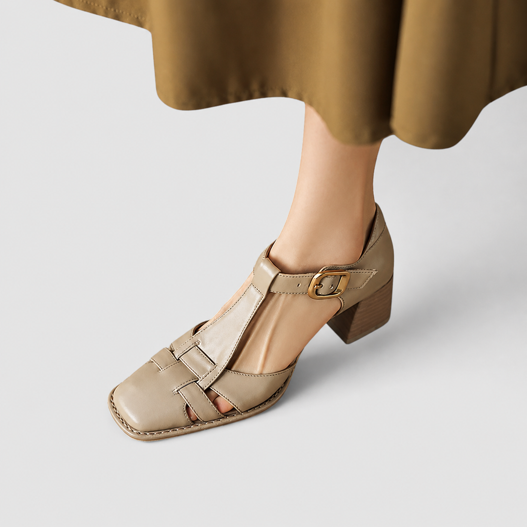Klara | Scarlett – Orthopedic T-Strap Sandals