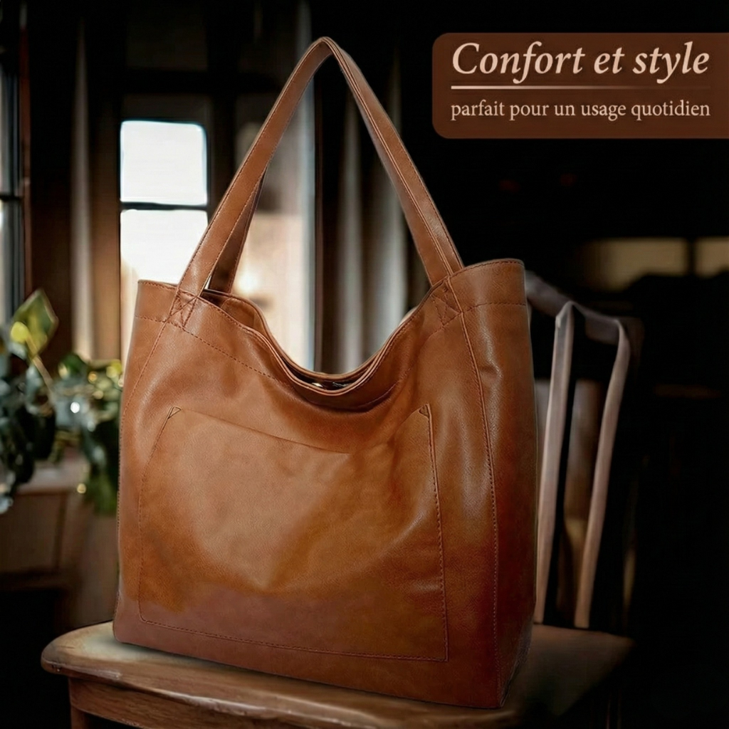 Ida | Klassische Vintage-Schultertasche