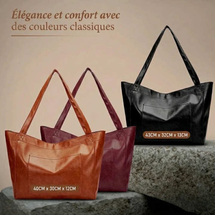 Ida | Klassische Vintage-Schultertasche