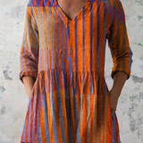 Annemarie | V-Neck Long Blouse