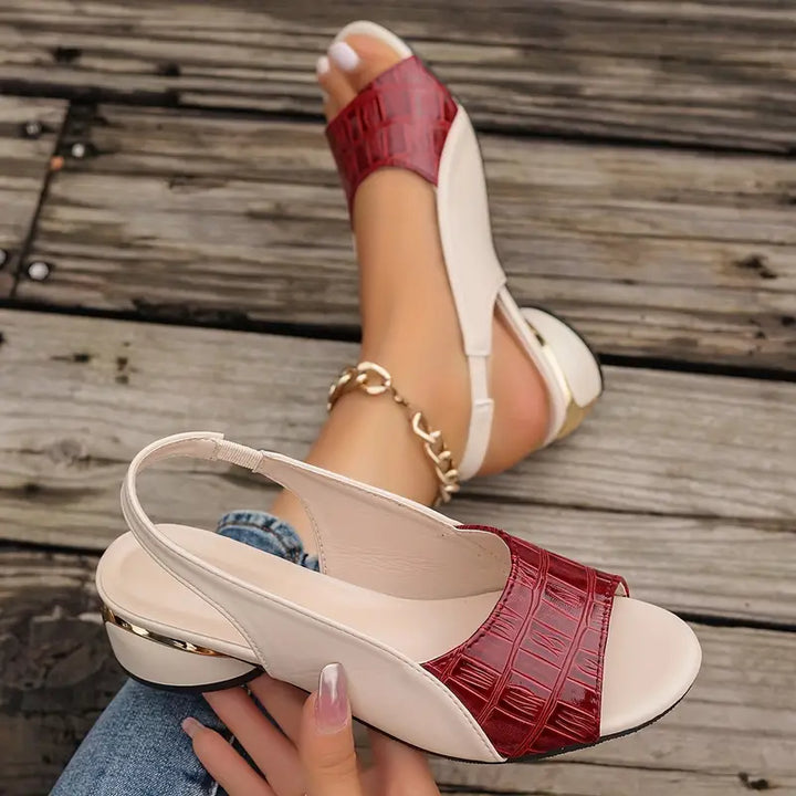 Eva-Rosalie | Stilvolle orthopädische Sandalen