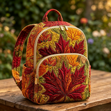 Gesteppter Rucksack – Ahornblätter