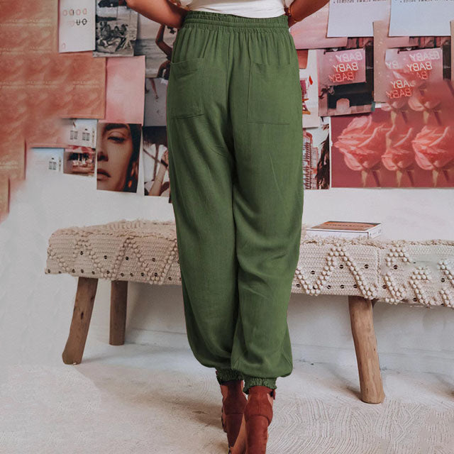 Luise | Stilvolle Hose mit Kordelzug
