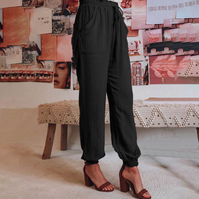 Luise | Stilvolle Hose mit Kordelzug