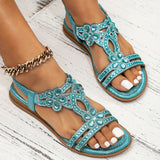 Anna-Marie | Orthopedic Sandals Adorned with Crystals