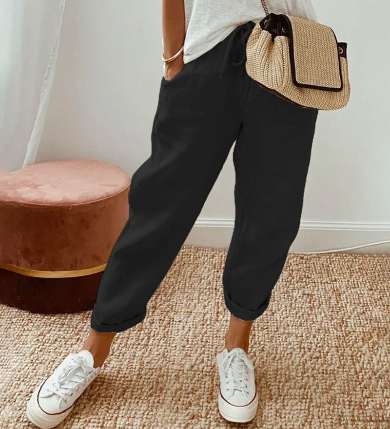 Clara | Elegante, bequeme und fließende Hose