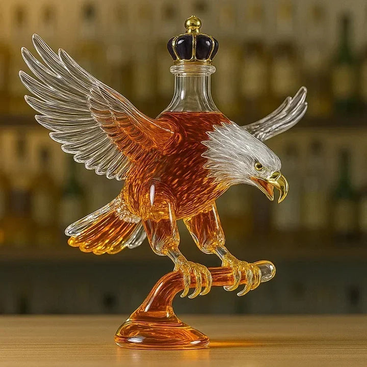 Whisky-Dekanter | Weißkopfseeadler im Flug