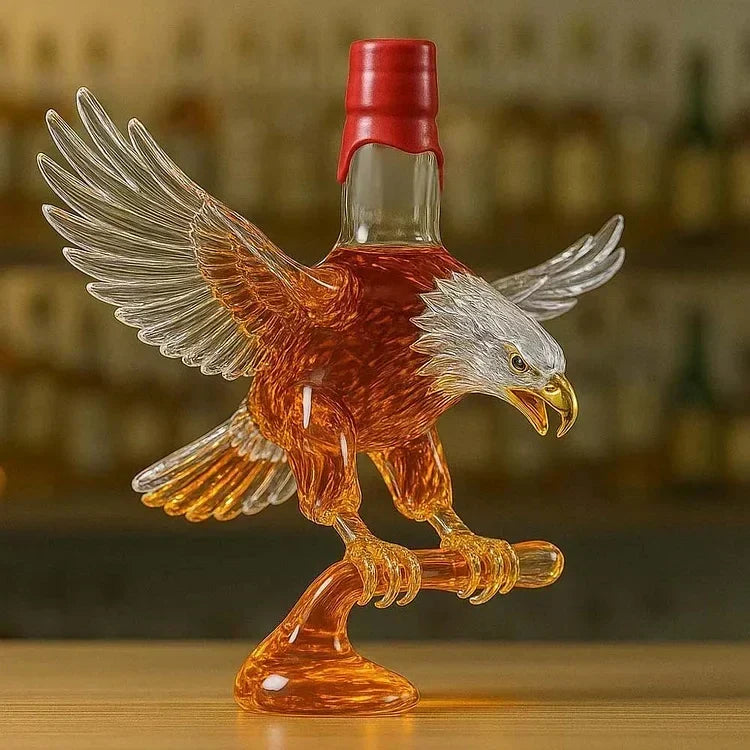 Whisky-Dekanter | Weißkopfseeadler im Flug