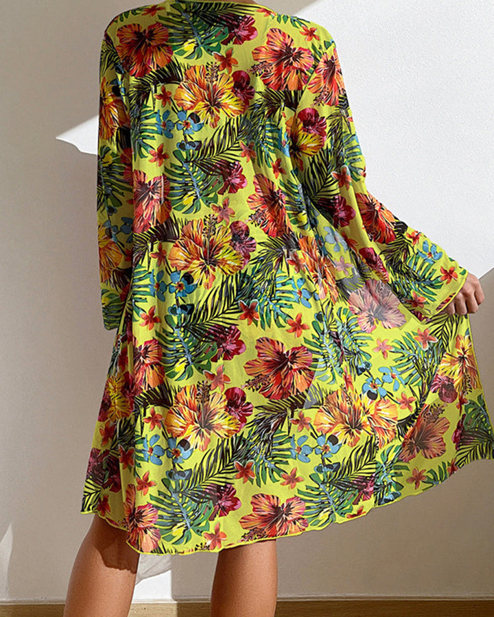 Johanna | Bikini mit floralem Rock