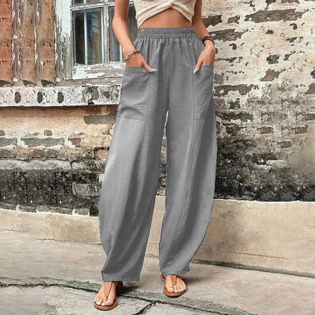 Lena | Elegante Fließhose