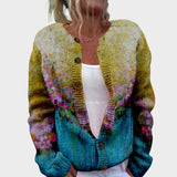 Arabella - Strickjacke Floral Autum