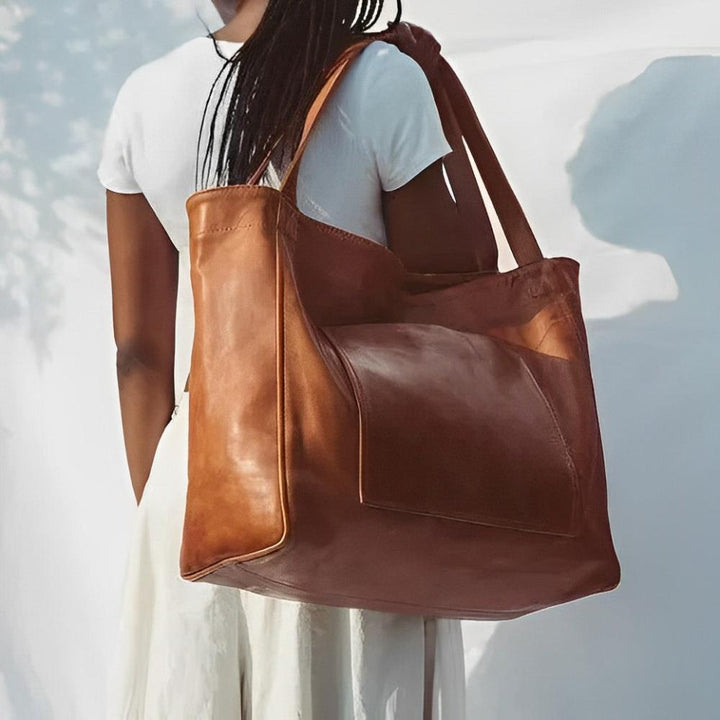 Ida | Klassische Vintage-Schultertasche
