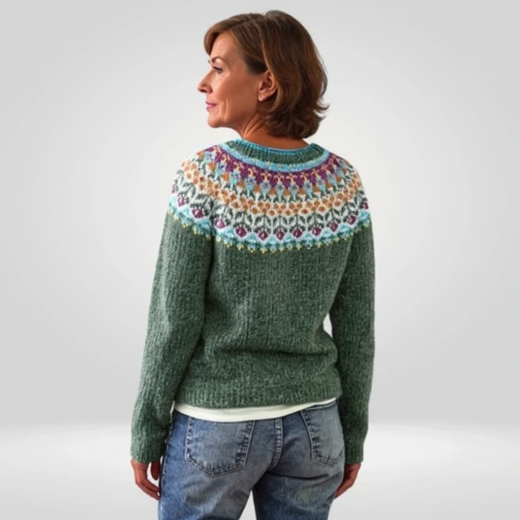 Abigail | Retro Knit Sweater