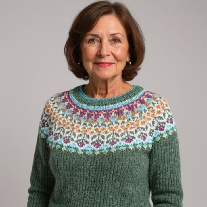 Abigail | Retro Knit Sweater