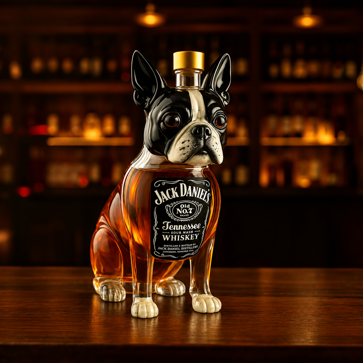 Whisky-Dekanter | Boston Terrier