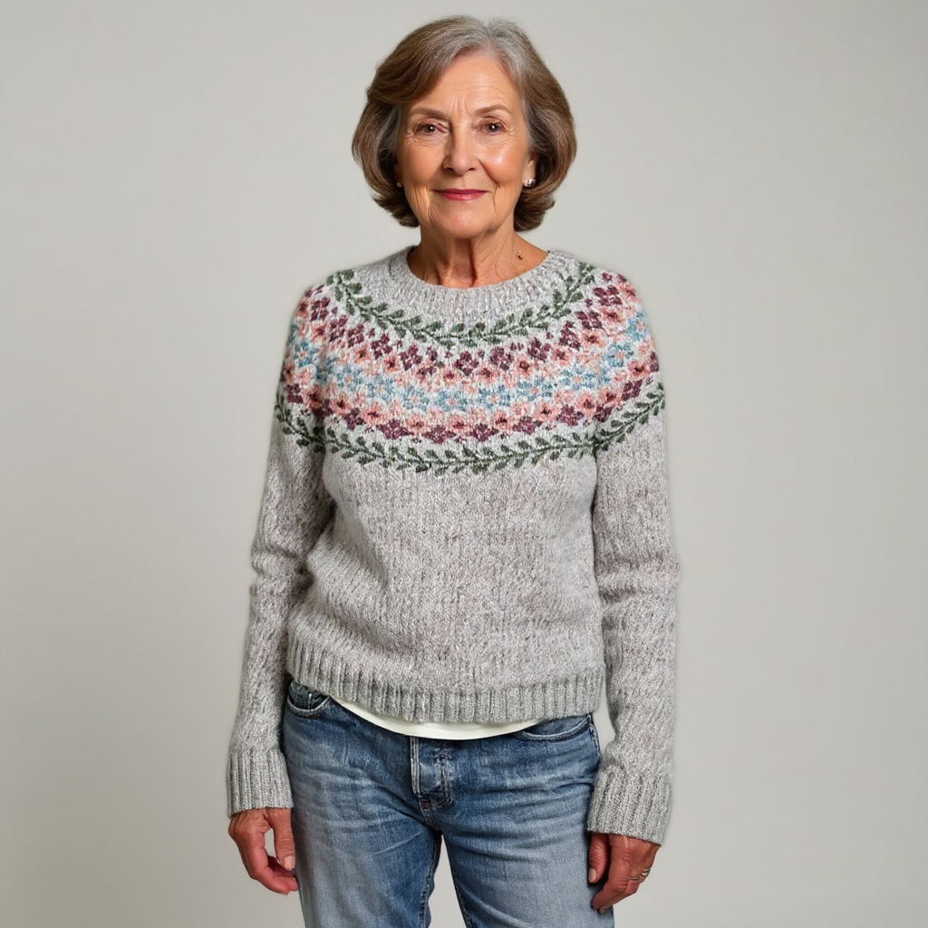 Bridget | Retro Knit Sweater
