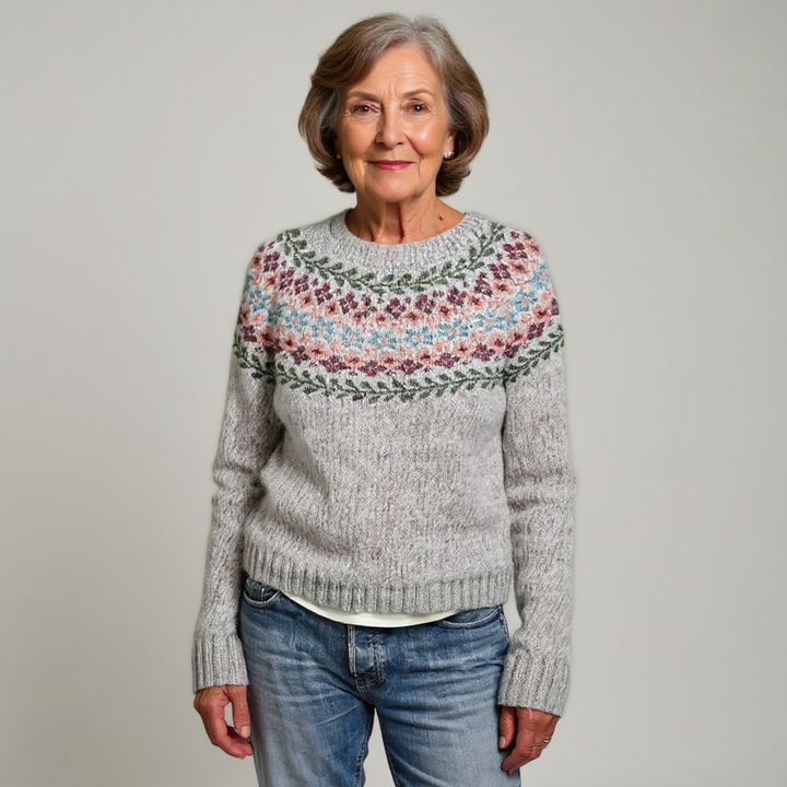Bridget | Retro Knit Sweater
