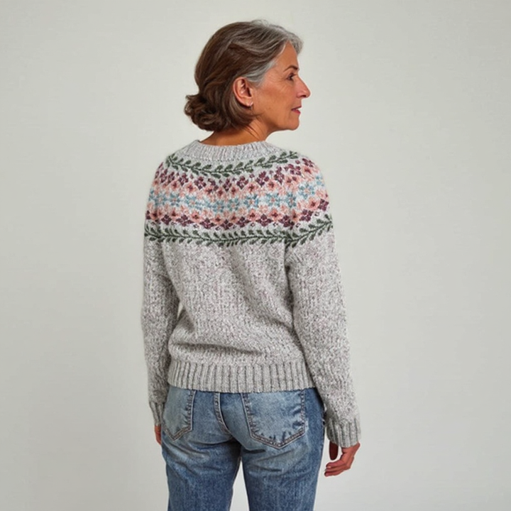 Bridget | Retro Knit Sweater