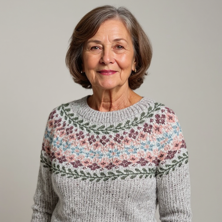 Bridget | Retro Knit Sweater