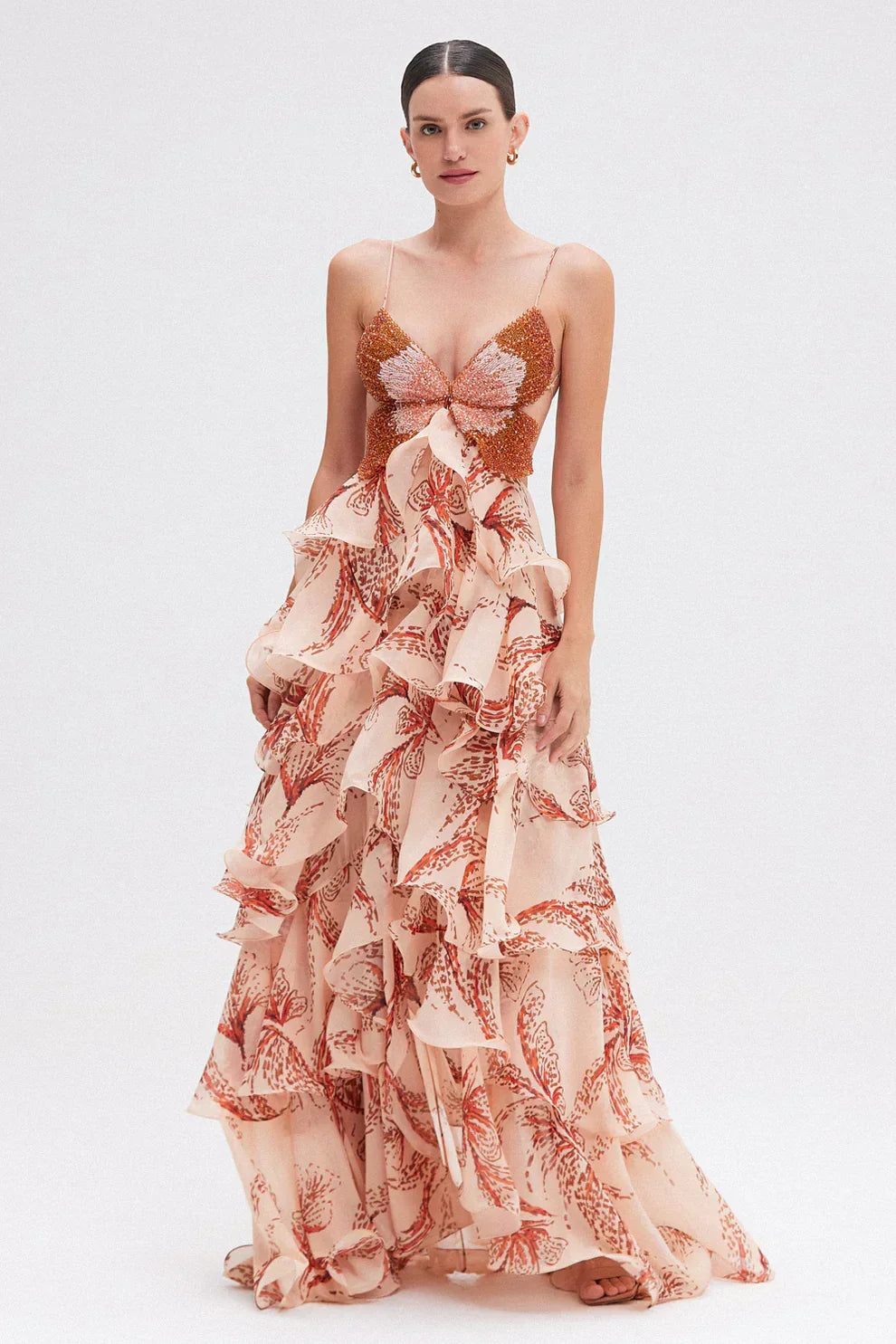 Frauke | Kleid mit Rüschen