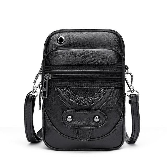 Lotte | Geprägte Ledertasche