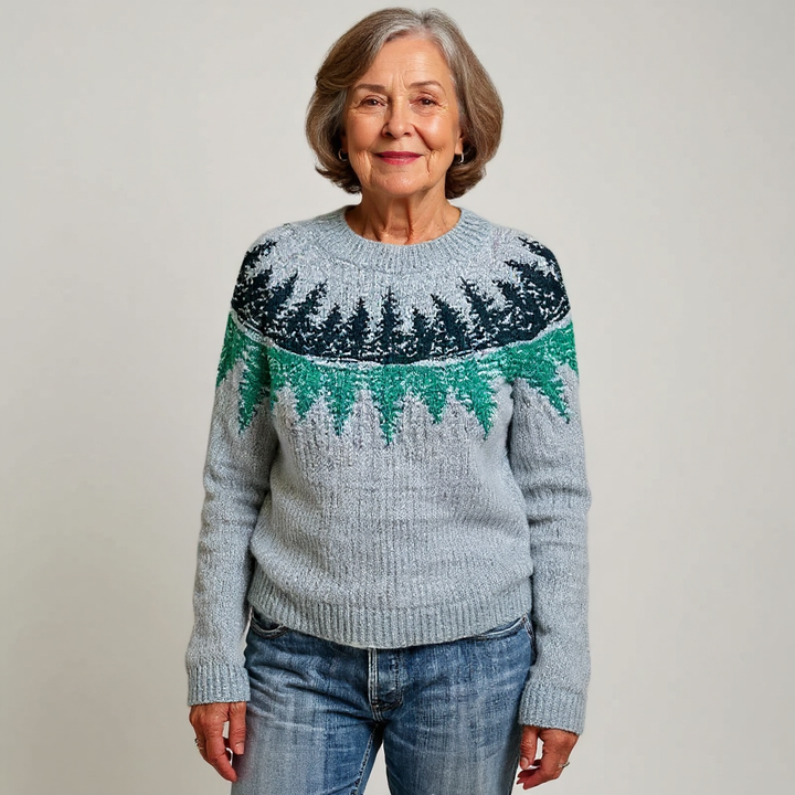 Danielle | Retro Knit Sweater