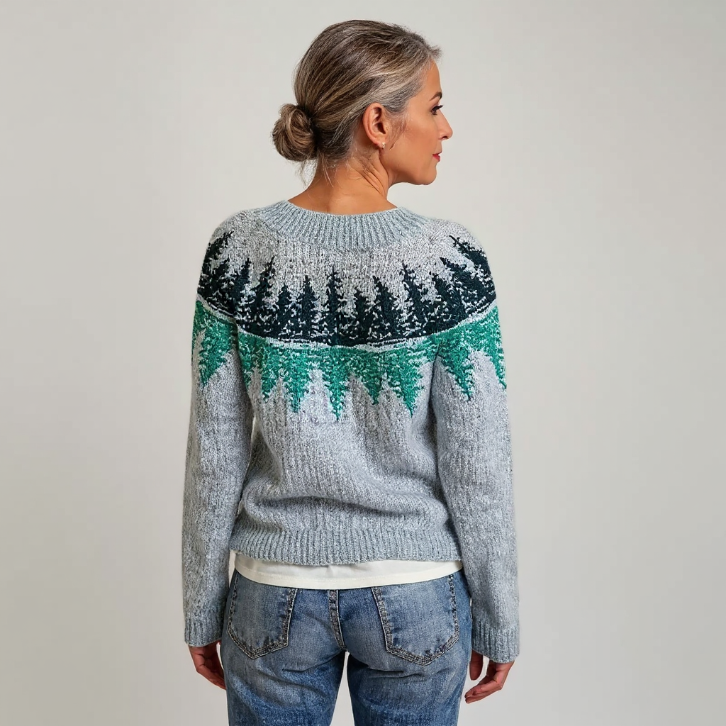 Danielle | Retro Knit Sweater