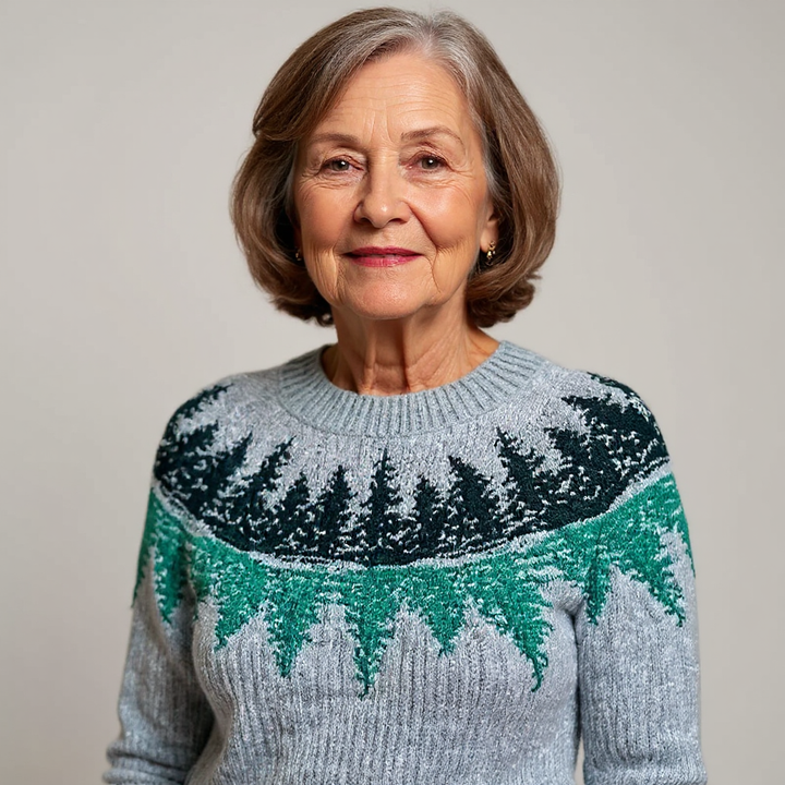 Danielle | Retro Knit Sweater