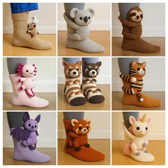 Cátia - Tier-Socken
