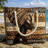 Handgemachte Strandtasche | Melanin Queensize