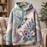 Kolibri-Garten-Hoodie