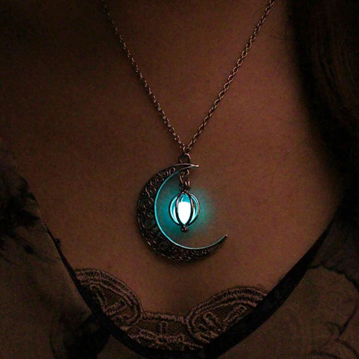 Glühendes Mondlicht-Halsband