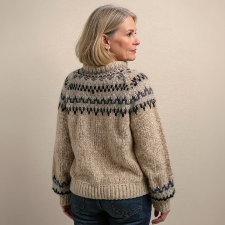 Karen | Retro Knit Sweater