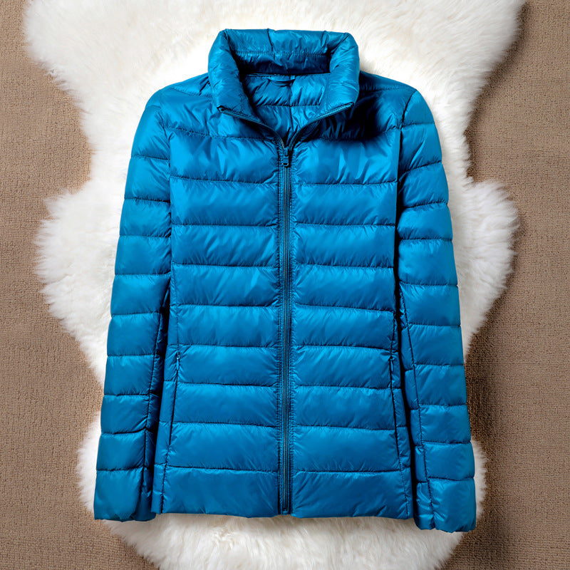 Marit | Damen Leichte Daunenjacke in Himmelblau