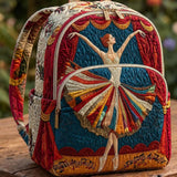 Gesteppter Rucksack – Ballerina