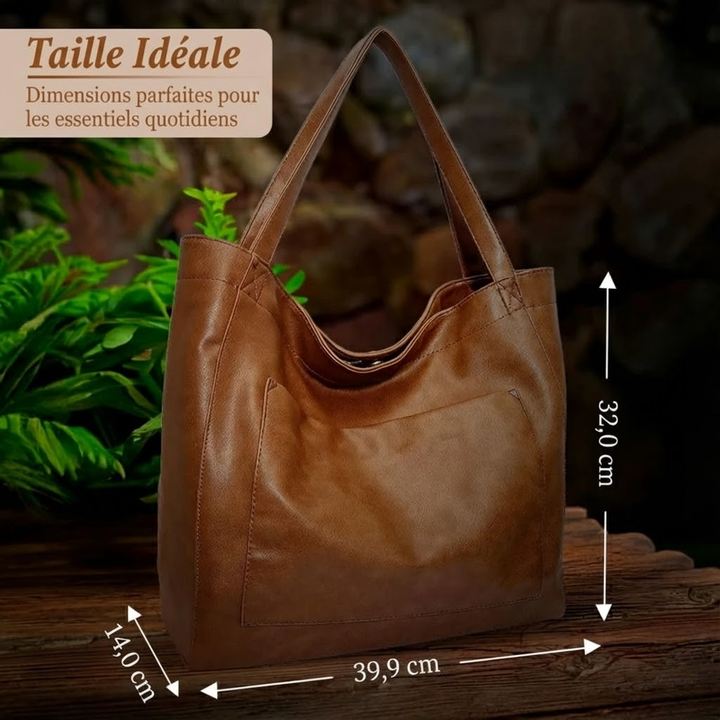 Ida | Klassische Vintage-Schultertasche