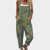 Bequeme Druck-Latzhose