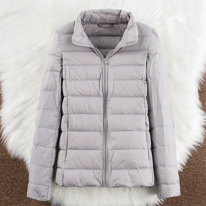 Ragnhild | Damen Daunenjacke in Grau, Leichtgewicht