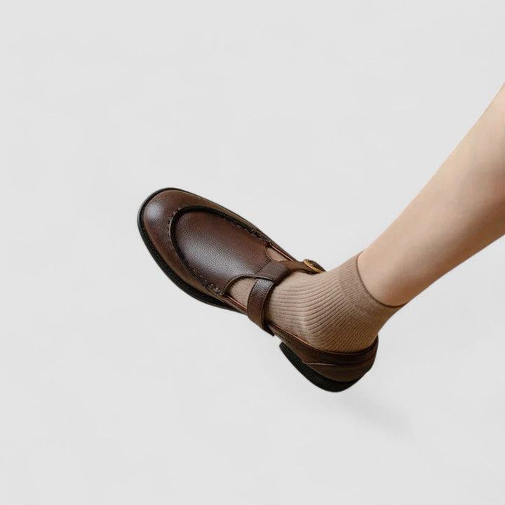 Waltraut | Orthopedic Mary Jane Shoes with Square Toe
