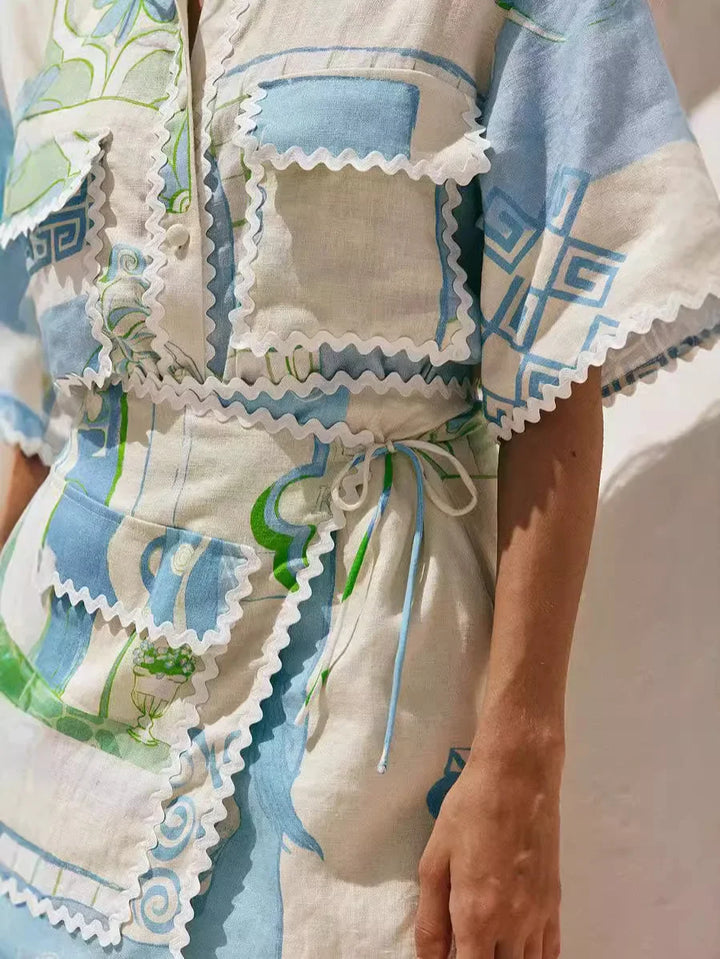 Paula | Chic Patchwork Set