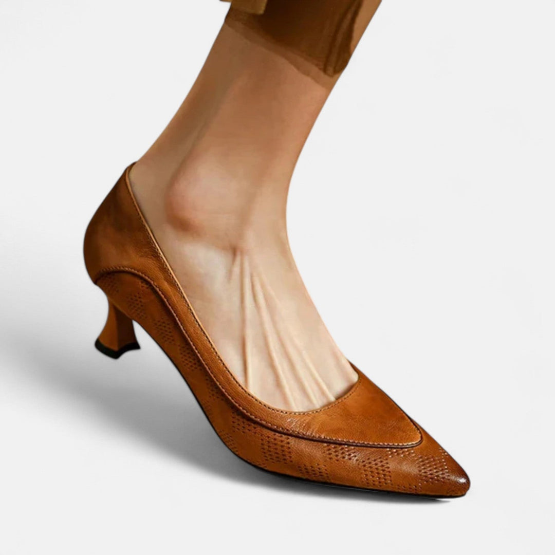 Maike | Amara Leather Heels