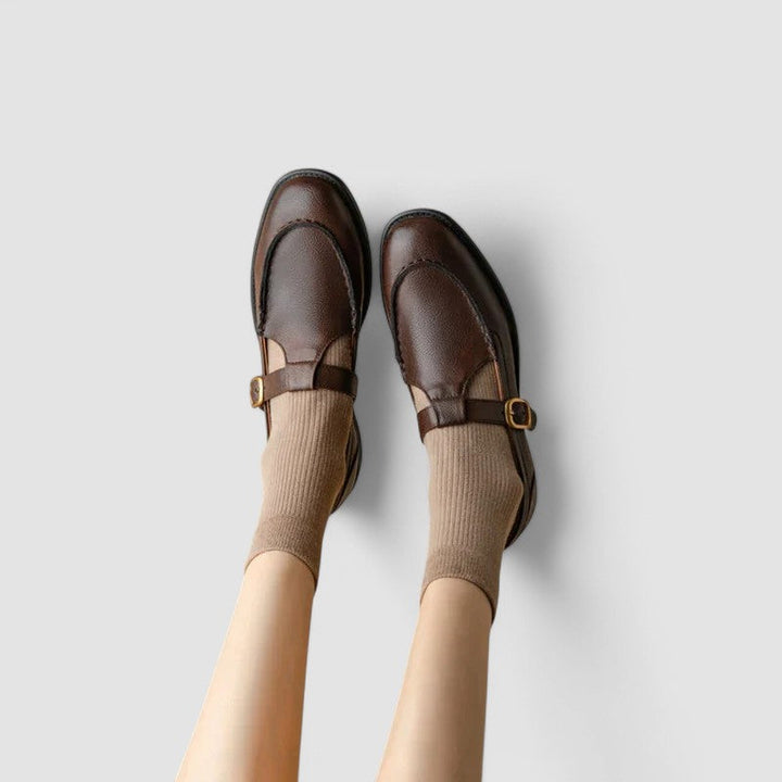 Waltraut | Orthopedic Mary Jane Shoes with Square Toe