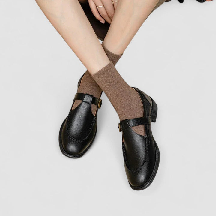 Waltraut | Orthopedic Mary Jane Shoes with Square Toe