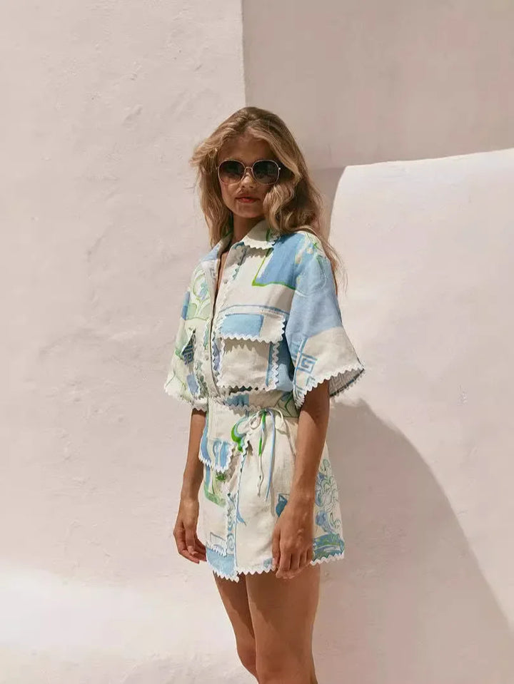 Paula | Chic Patchwork Set
