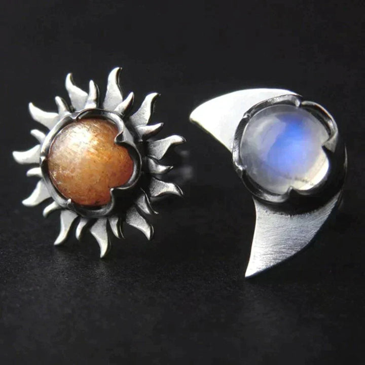 Sonne-und-Mond-Ohrringe